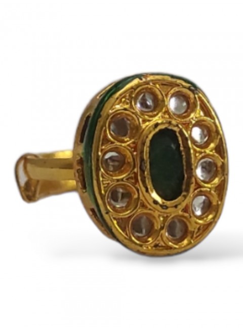 Kundan Finger Ring